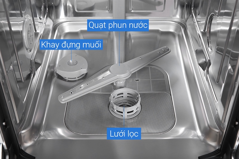 Bảng điều khiển cảm ứng hiện đại của máy rửa chén Galanz