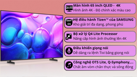Smart Tivi QLED Samsung 4K 65 inch QA65Q6FA 2025 - VIỆT NAM