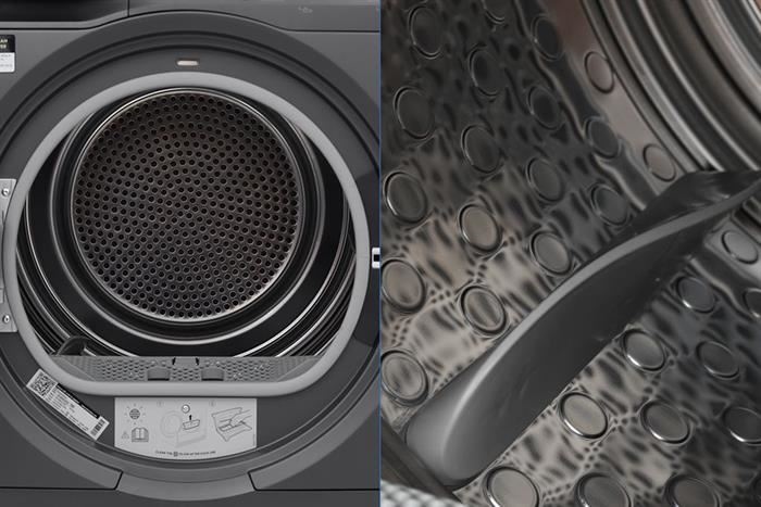 Tính năng chống nhăn trên máy sấy Electrolux