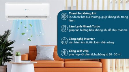Máy Lạnh Casper Inverter 2 HP GC-18IS33 - THÁI LAN (N.11T)