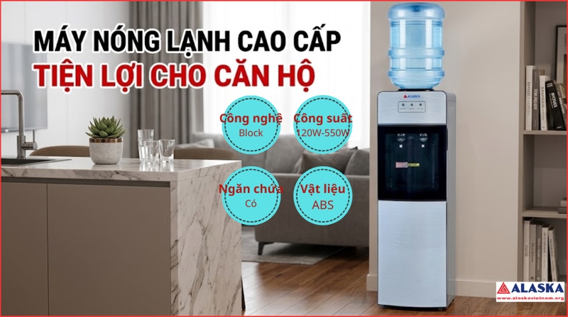 Máy Làm Nóng Lạnh Nước Uống Alaska R-90C