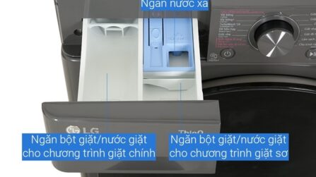 Alternative view of Máy giặt LG AI DD Inverter 10 kg FV1410S4M1- VIỆT NAM