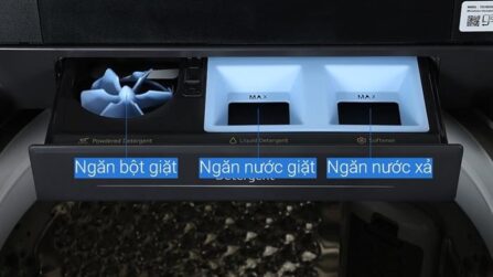 Alternative view of Máy giặt LG AI DD Inverter 19 kg T2519SX5G 2025 - Thái Lan