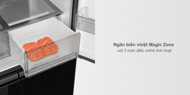 Ngăn rau Fresh Zone giữ thực phẩm luôn tươi ngon