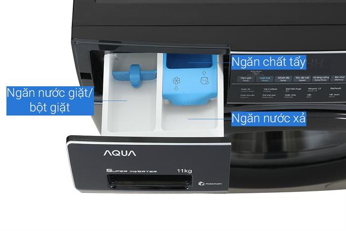 Máy giặt Aqua Inverter 11 kg AW11-BP4959U1K(B) - Công nghệ Smart Dual Spray và vòng đệm ABT
