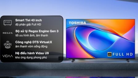 Smart Tivi Toshiba FHD 43 inch 43V35RP 2025 - Việt Nam