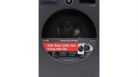 Alternative view of Máy giặt sấy LG Inverter giặt 17 kg - sấy 10 kg F2517RNTG 2025