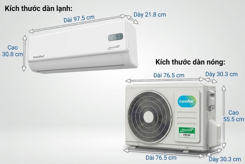 Máy lạnh Comfee Inverter 2 HP CFS-18VGX 2026 - THÁI LAN - Ảnh 5