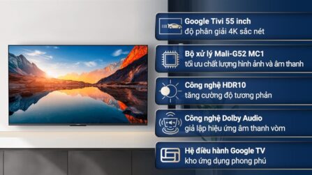 Google Tivi Xiaomi A 4K 55 inch L55MA-ASEA 2024 - VIỆT NAM