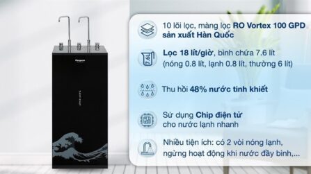 Máy lọc nước RO nóng nguội lạnh Hydrogen Kangaroo KG10A12 10 lõi - VIỆT NAM
