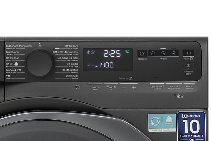 Máy giặt Electrolux UltimateCare 700 Inverter 10 kg EWF1043R7SC 2024 - Thái Lan - Ảnh 4